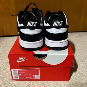 Brand new women’s Nike dunk low, size 7
